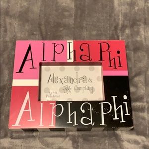 Alpha Phi Picture frame